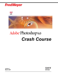 Adobe Photoshop Crash Course cover